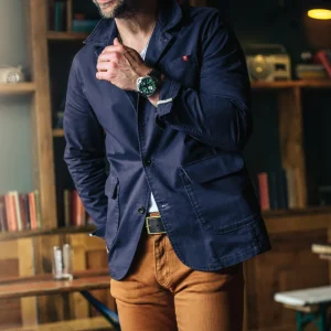 &SONS Hemingway Suit Jacket Midnight Blue