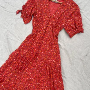 Samara Black Vintage Floral Dress