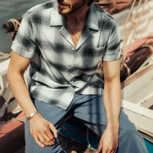 Ansel Check Shirt Monochrome